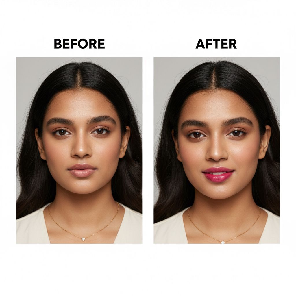 Lip Tinting Before and After at SKINIII Clinic