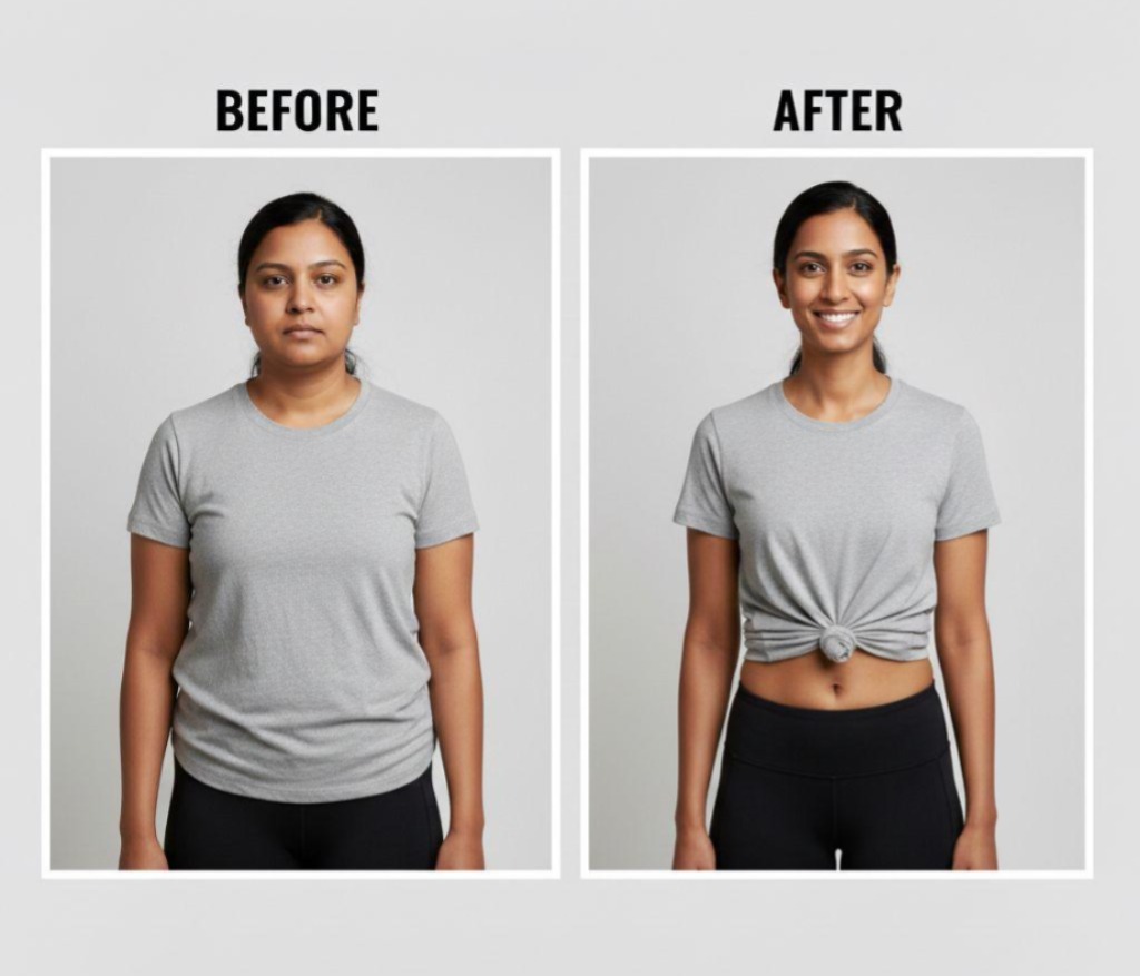 Body Weight Loss Before and After at SKINIII Clinic